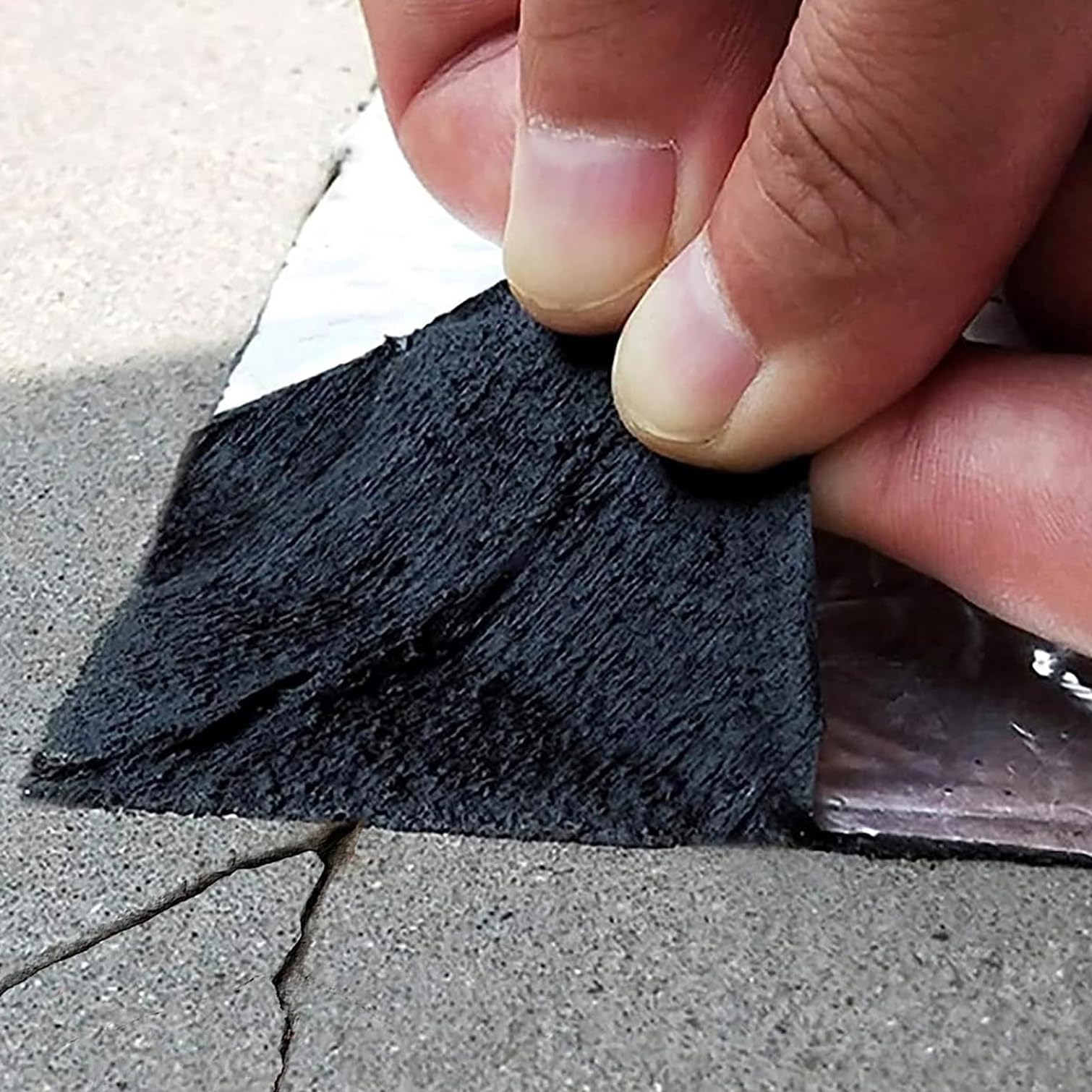 Ilat - Nastro bituminoso autoadesivo, impermeabile, sigillante per tetti, grondaie e fori (0,3 x 7 m) e resistente alle intemperie
