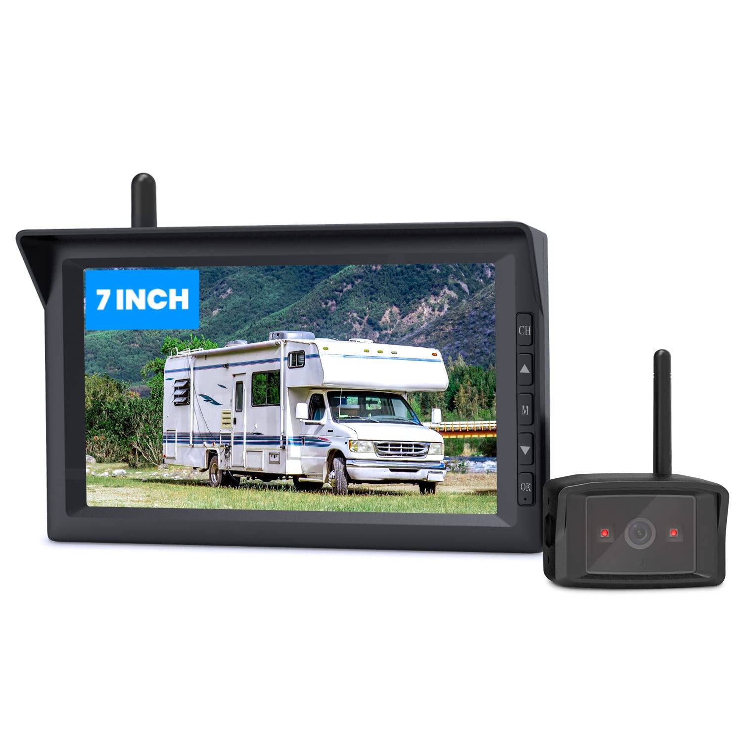 Buy AUTOVOX W10 Wireless Reversing Camera for Vans Strong Signal