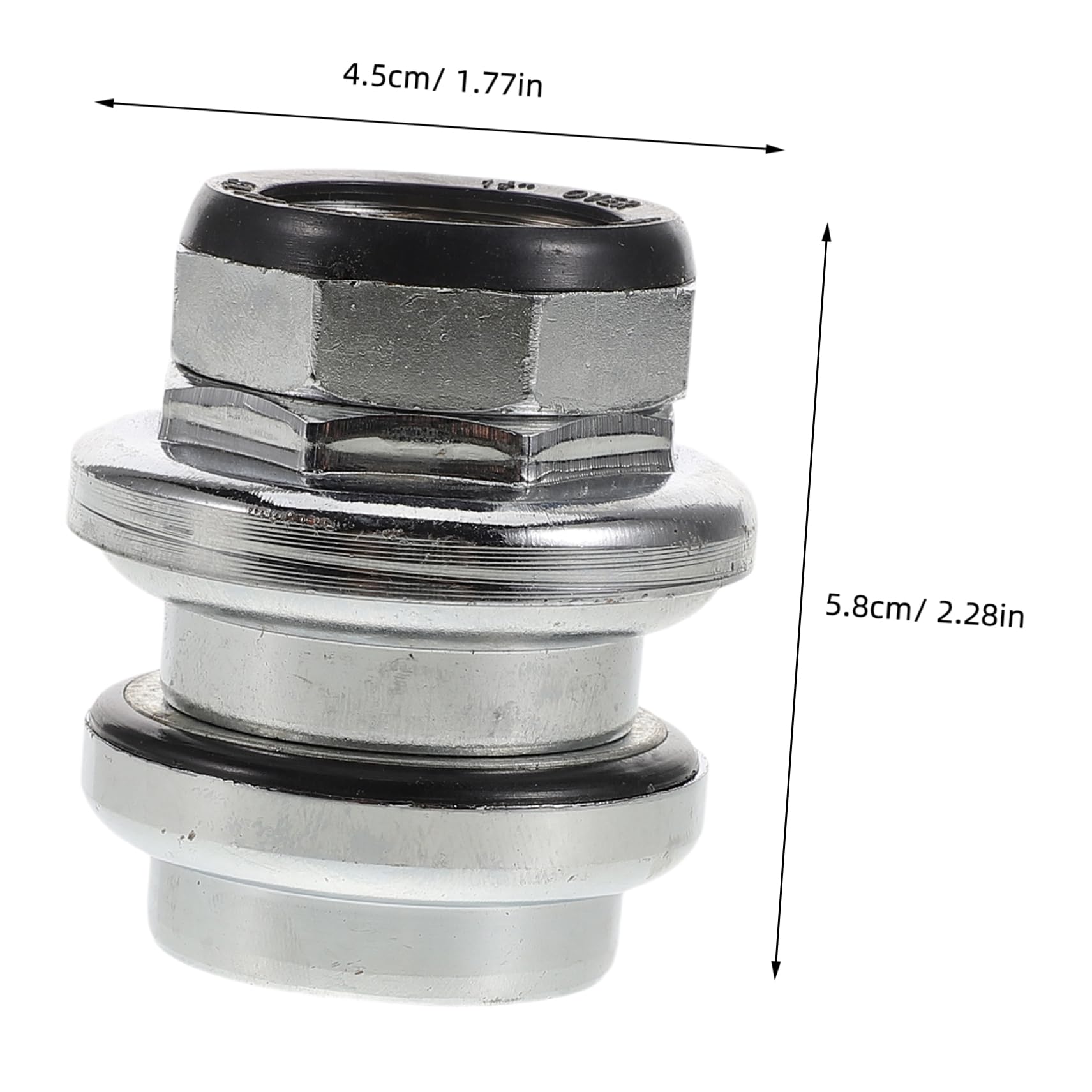 Mipcase Replacement Bike Stem Headset Portable Bike Headset Metal Bearing and Easy to Use