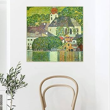 GUSTAV　KLIMT、クリムト、アッター湖畔ウンテラアッハの森の坂道 GUSTAVKLIMT、クリムト、アッター湖畔ウンテラアッハの森の坂道