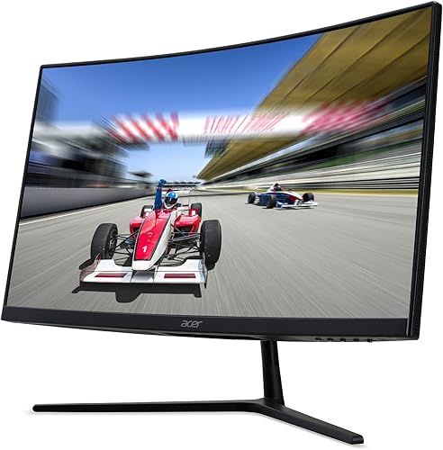 Miniatura 6 de Acer EI242QR Mbiipx 23.6" 1920 x 1080 VA 1200R Monitor curvado para juegos  AMD FreeSync Premium  170Hz  1 ms (VRB)  Diseño ZeroFrame  Compatible
