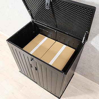 Amazon.co.jp: 不二貿易 物置 屋外 収納庫 収納ボックス 組立商品 755L