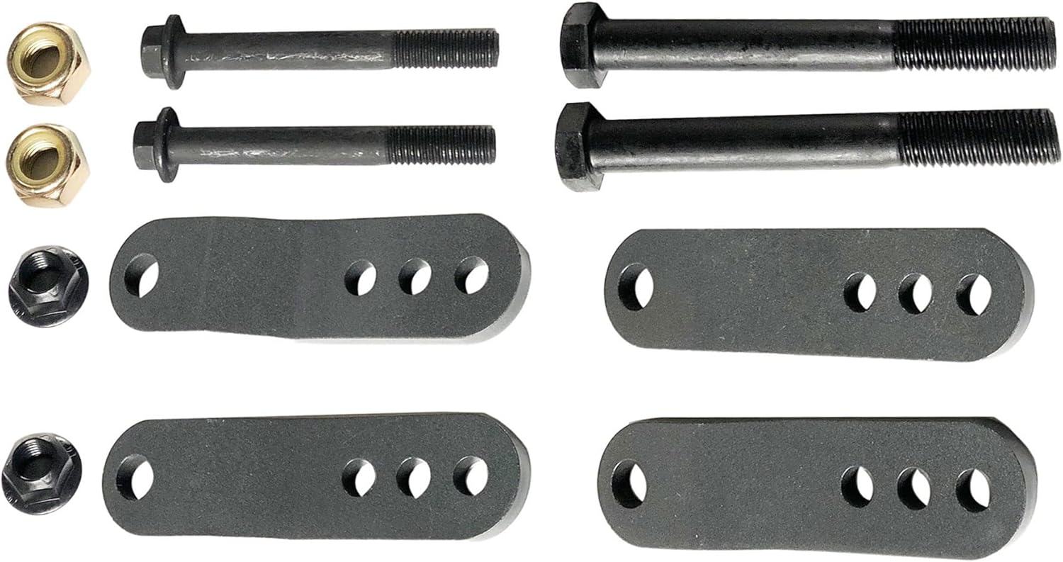 2" Rear Lift Leaf Spring Shackle Kit For 1995 1996 1997 1998 1999 2000 2001 2002 2003 2004 Toyota Tacoma 2WD 4WD 716920