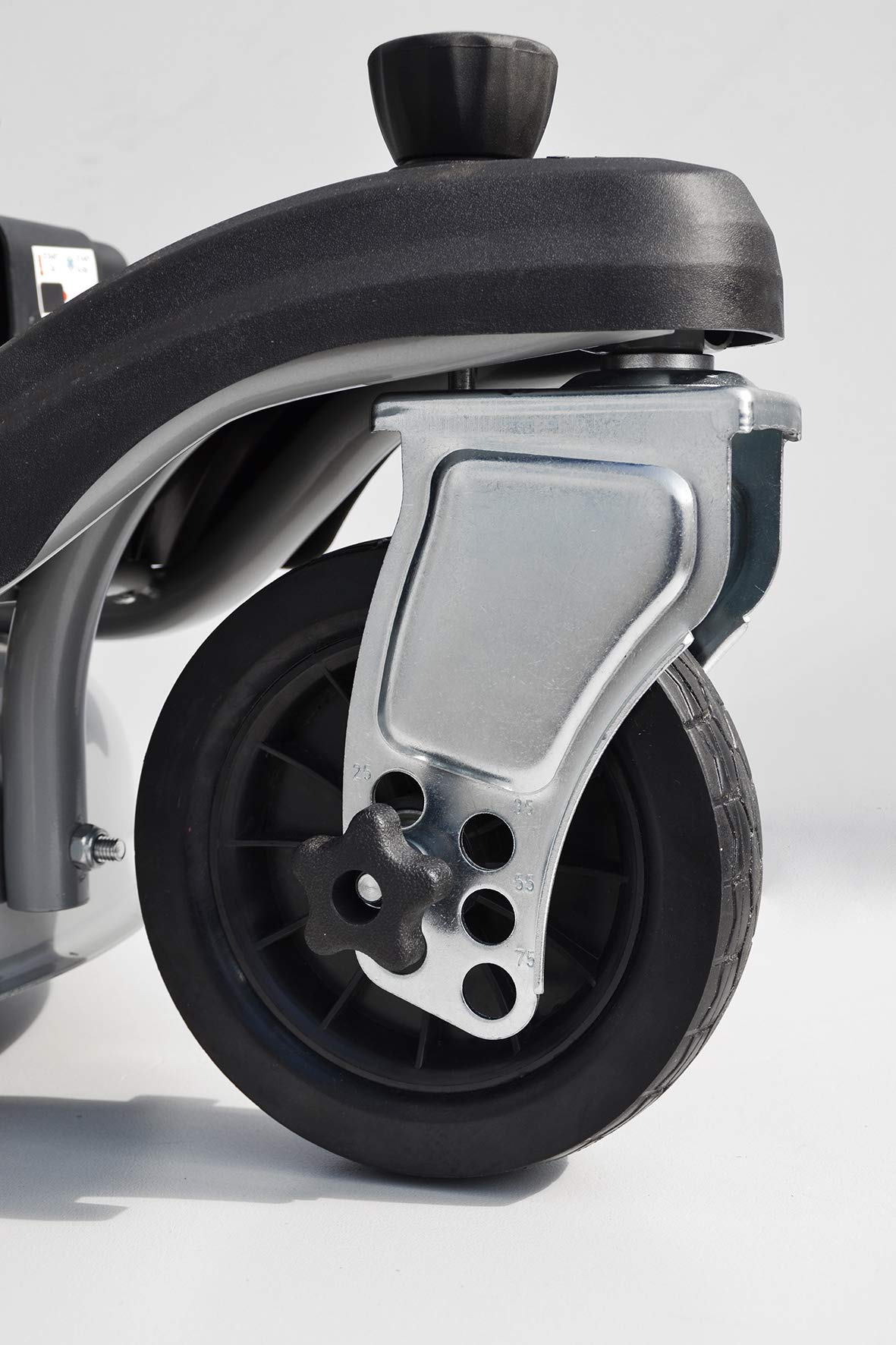 GÜDE Rasenmäher Benzin mit Antrieb Premium Big Wheeler Trike 515 D mit Radantrieb 4in1 | 4-Takt | 196ccm | 5,03PS | 51cm Schnittbreite | 65l Fangkorb | 6-Fach Schnitthöhenverstellung | Silber schwarz
