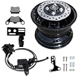 JMCHstore Front Rim Disc Hydraulic Brake Kit For Coleman BT200X CT200U-EX CT200U-EXR, Axis M200 Massimo Baja Trailmaster MB200 MB200S 196cc Viper Hisun 200cc Mini Bike