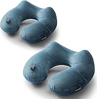 Vista 9 de Almohada de Cuello de Coche Inflable, Almohada de Reposacabezas de Coche Inflable Suave para Asiento de Conducción con Correa Ajustable, Diseño
