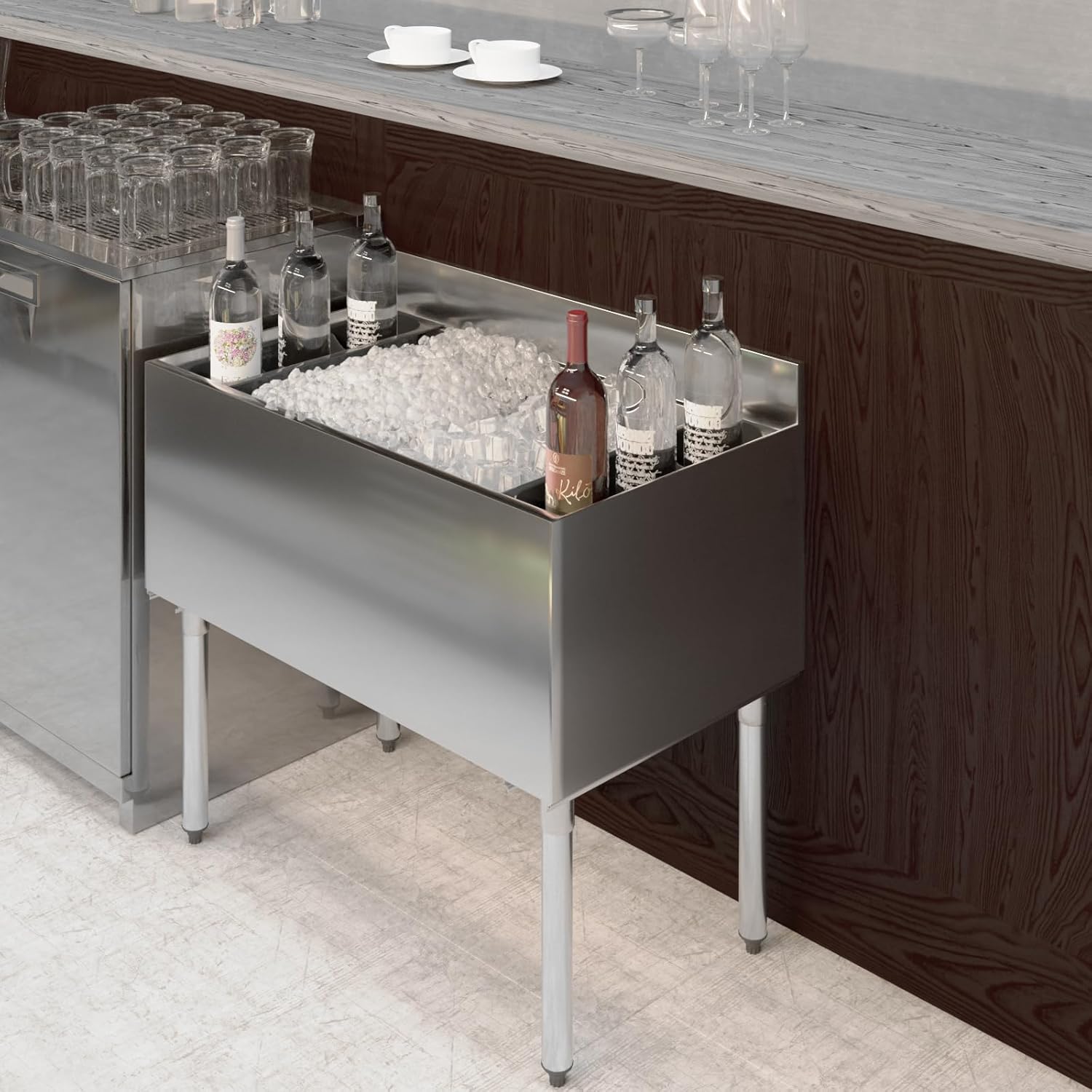 ICEBREAKER<br>クリアブルー(製氷皿) | すべての商品 | メテックス オンラインショップ Havawish アイスビンとフレキシブルスクープセット  プラスチック冷凍庫アイスビン 引き出し式ハンドル付き クリアストレージバケ 16インチ x 5.5インチ アイスビン用プラスチックボトルホルダー3本収納