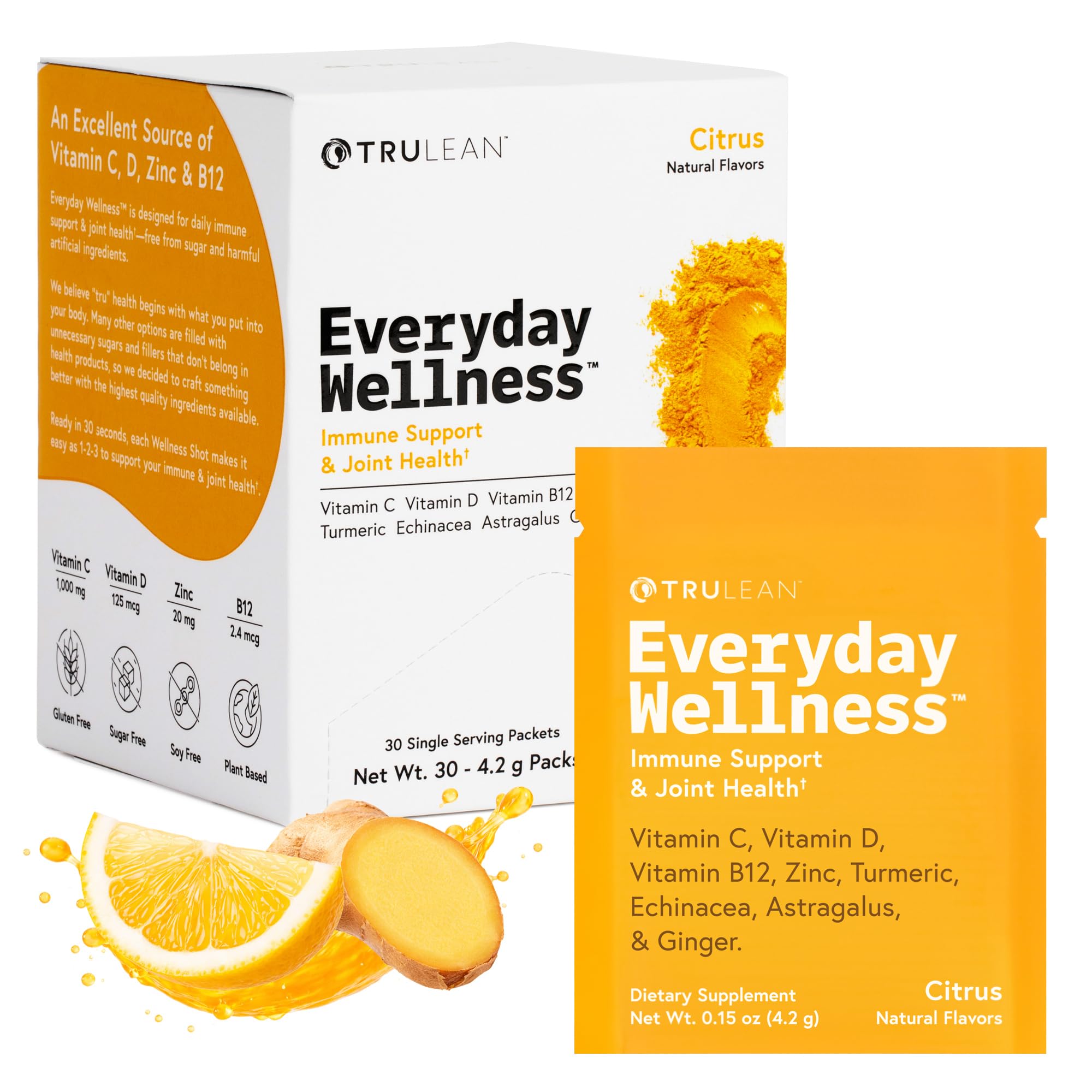 TRULEAN Everyday Wellness Shot Powder Drink Mix