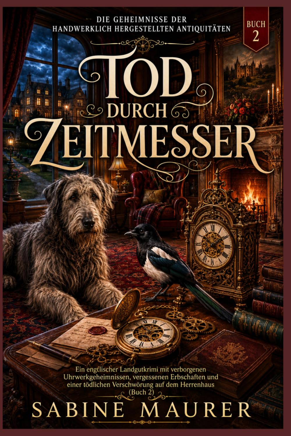 Tod durch Zeitmesser: Ein englischer Landgutkrimi mit verborgenen Uhrwerkgeheimnissen, vergessenen Erbschaften und einer tödlichen Verschwörung auf dem Herrenhaus (Buch 2)