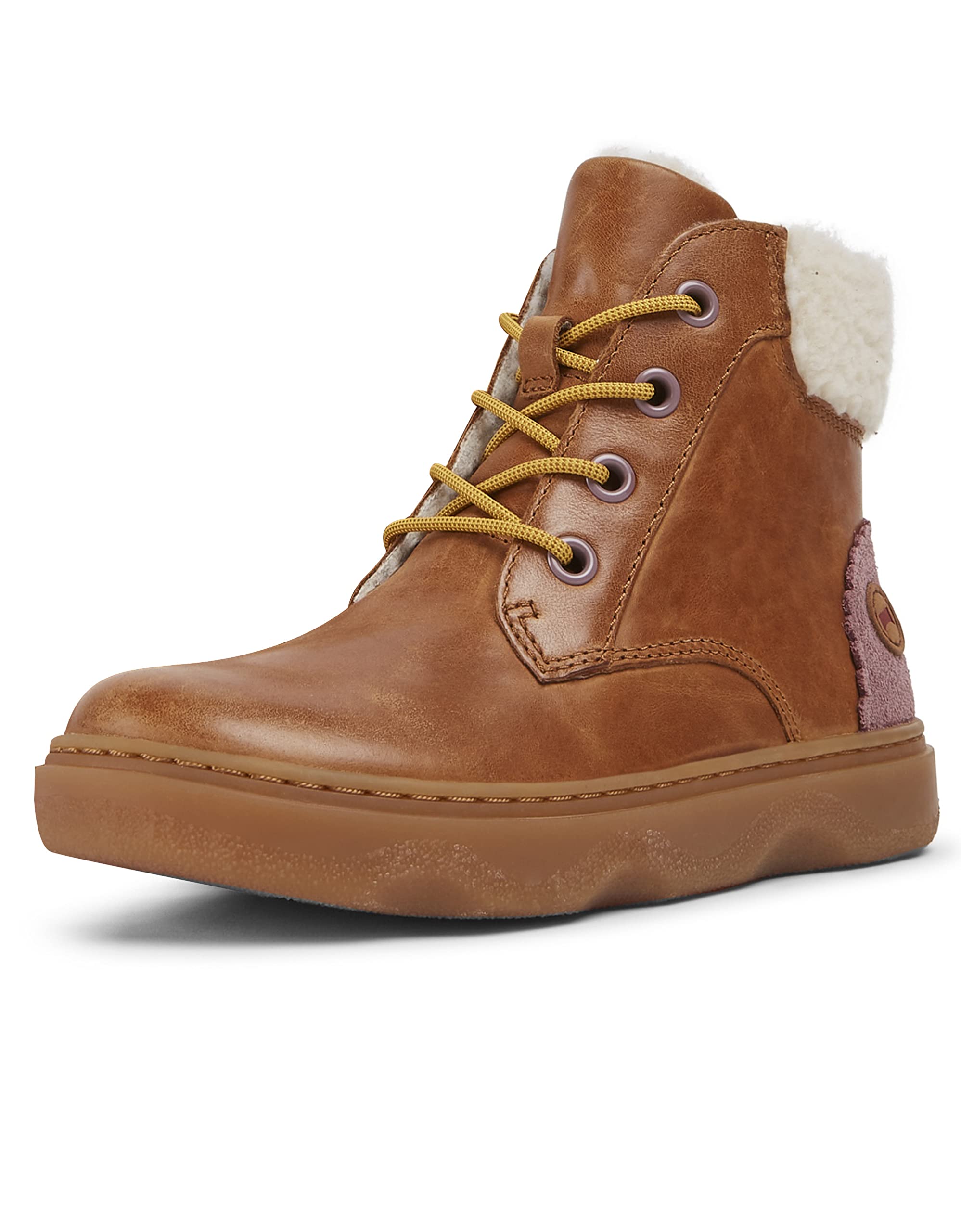 Camper Kido Girls' Ankle Boots, brown, 11 UK