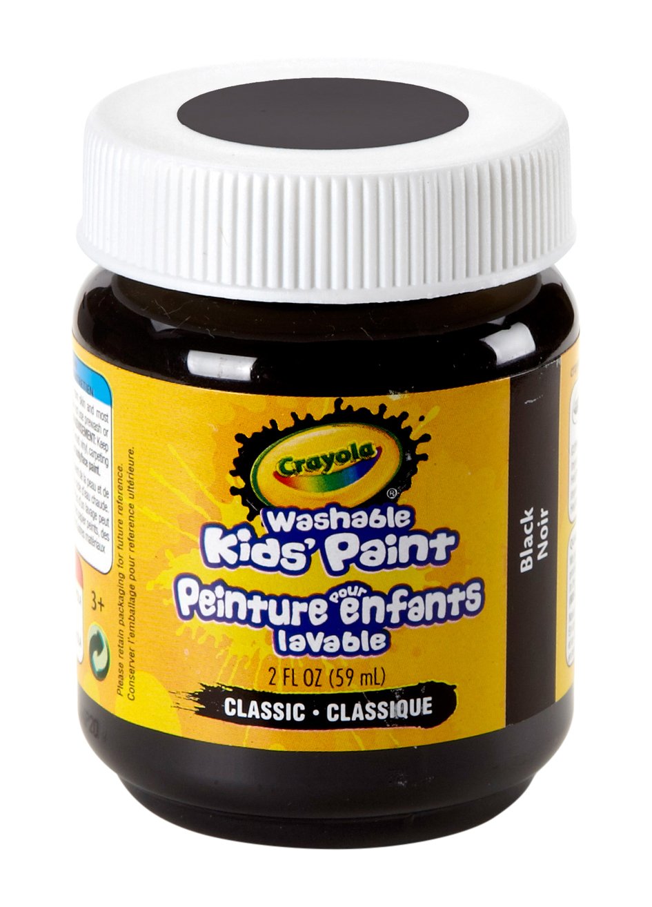 Crayola Washable Kids Paint, 2 Oz, Black (B015FTTPBK) Amazon Price History, Amazon Price Tracker