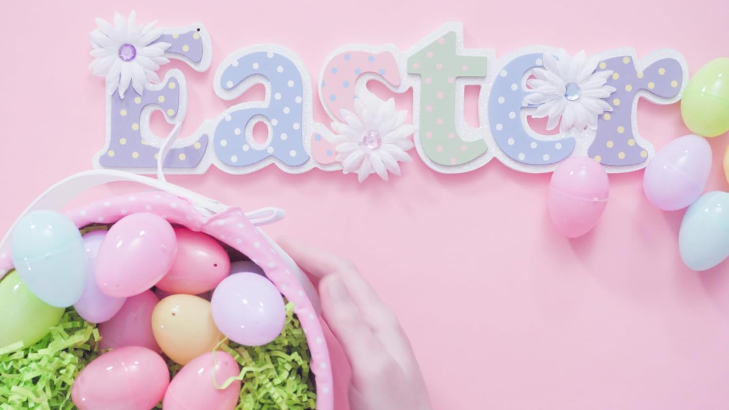 GiftExpress Pastel Color Easter Eggs - 50 Piece Assorted Bulk 2.3" x 1.75" Plastic Eggs Hinged - Adult & Kid Party Toys for Gift Easter Baskets or Egg Hunt Decor