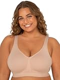 Women&apos;s Fit for Me Collection&colon; Plus-Size Wireless Bra - Soft Cotton Comfort & Support