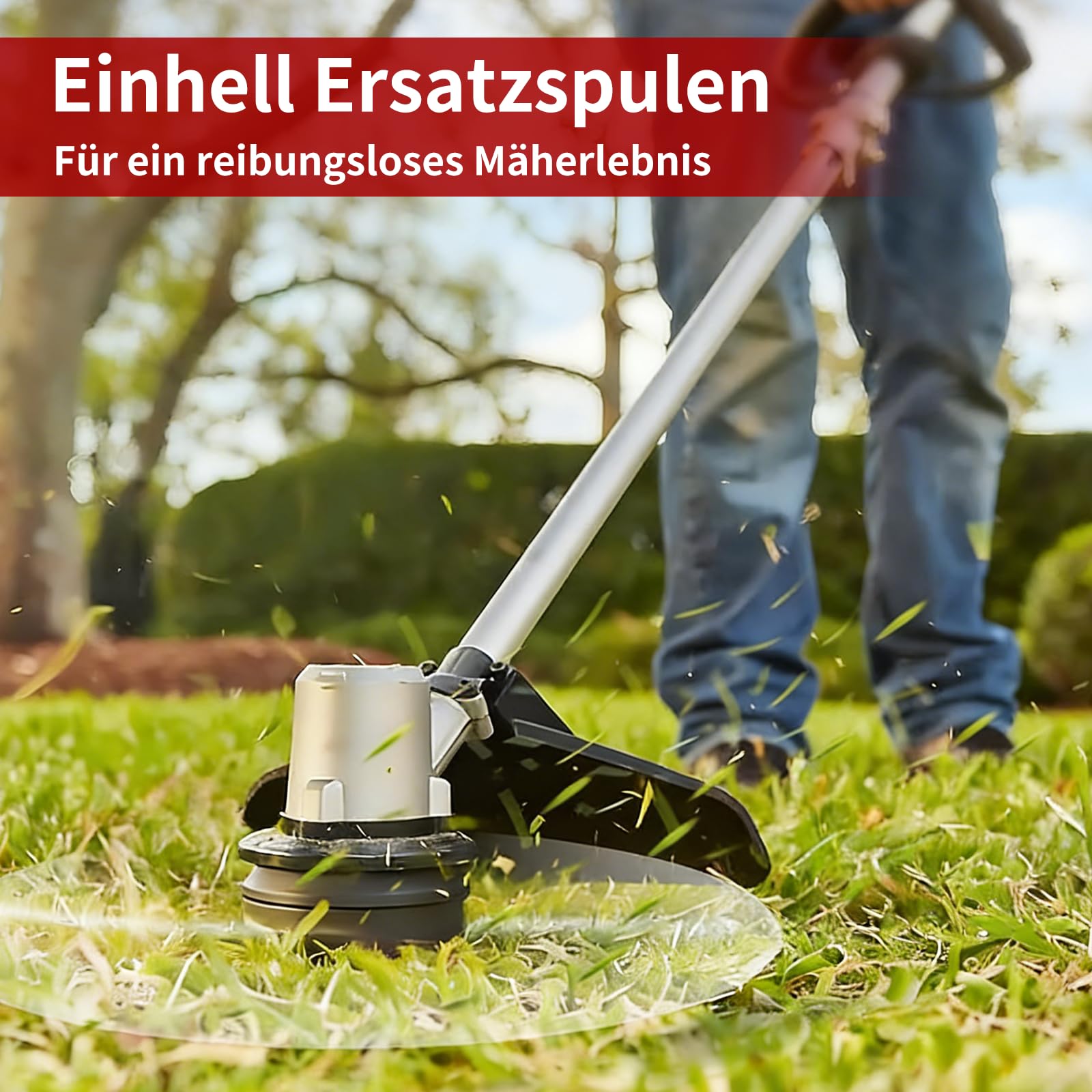 6 Stück 3405096 Fadenspulen, Ersatzfadenspule Kompatibel mit Einhell Rasentrimmer GE-CT 36/30 Li E, GE-CT 36/33 LI E, AGILLO 36/255 BL, AGILLO 18/200, GP-CT 36/35 Li BL für Einhell Ersatz Fadenspule
