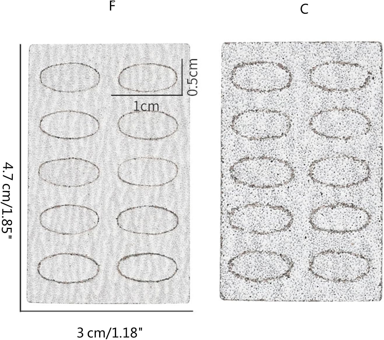 50 Grit Mini Nail Files Disposable Self-adhesive Cuticle Pusher Sandpaper Nail Accessories Polishing Sanding Manicure Nail Pusher Manicure Tool Nail Drill Accessories 5 71AJV3thM0L. AC SL1500