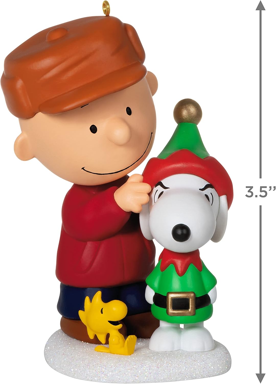 Hallmark Keepsake Christmas Ornament 2021, The Peanuts Gang Dressed Up Dog Snoopy