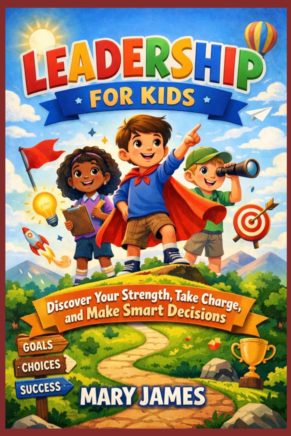 LEADERSHIP FOR KIDS: Discover Your Strength, Take Charge, and Make Smart Decisions