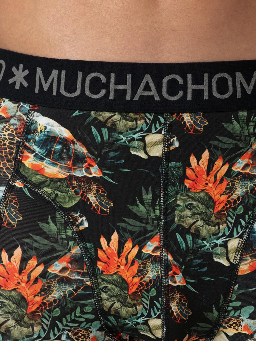 Muchachomalo Uomo Boxer 3-Pack, Fantasia, Cotone, Fascia Elastica
