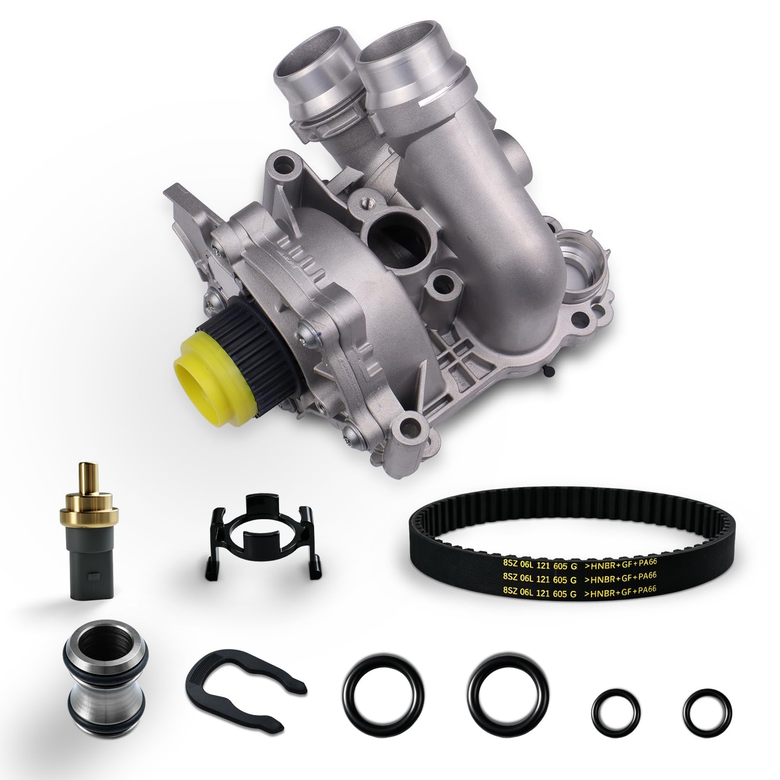 Electric Engine Water Pump 06H121026A for Audi Q3 Q5 A4 S4 A8 S8 Avant Quattro TT TTS Coupe Roadster VW Volkswagen Amarok Scirocco Tiguan Golf Cabriolet Beetle Sharan Golf R32 GTI Skoda 2007-2022