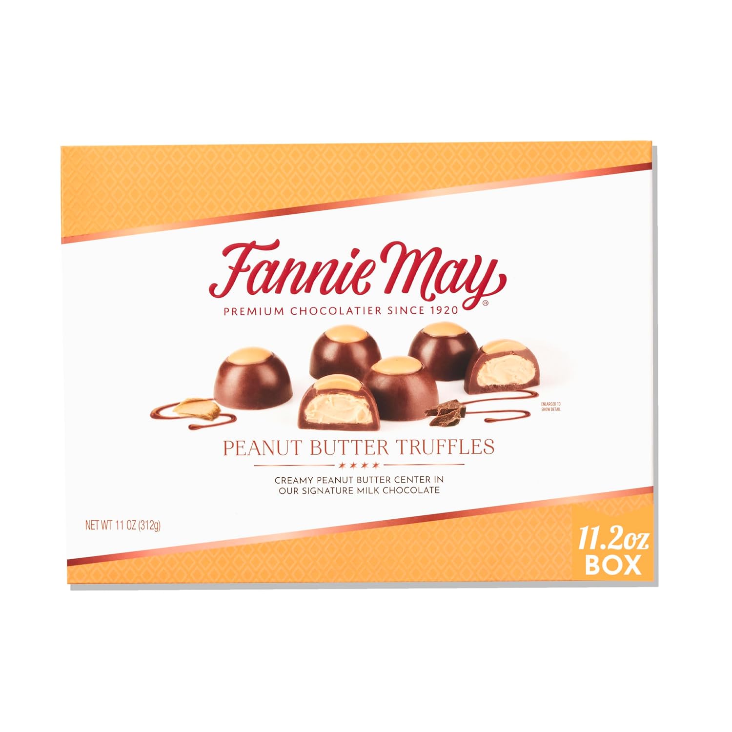 Fannie May, Milk Chocolate Holiday Gifts, Peanut Butter