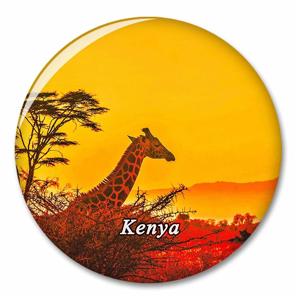 Kxrsm Bxtkpq-Kenya-3471 Kenya Fridge Magnet Decorative Magnet Bottle Opener Tourist City Travel Souvenir Collection Gift Strong Refrigerator Sticker