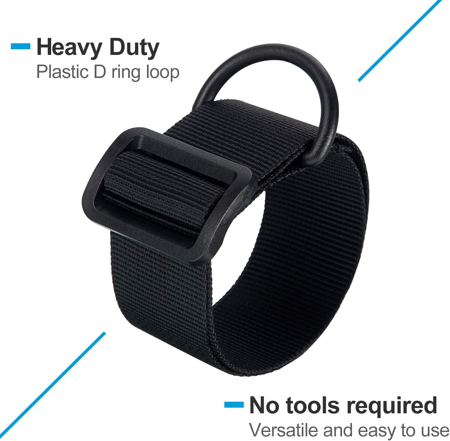 Gun Sling Adapter Adjustable Rifle Sling D Ring Loop Shoulder Strap Attachment for Shotgun Rifle Buttstock (4 Pieces)