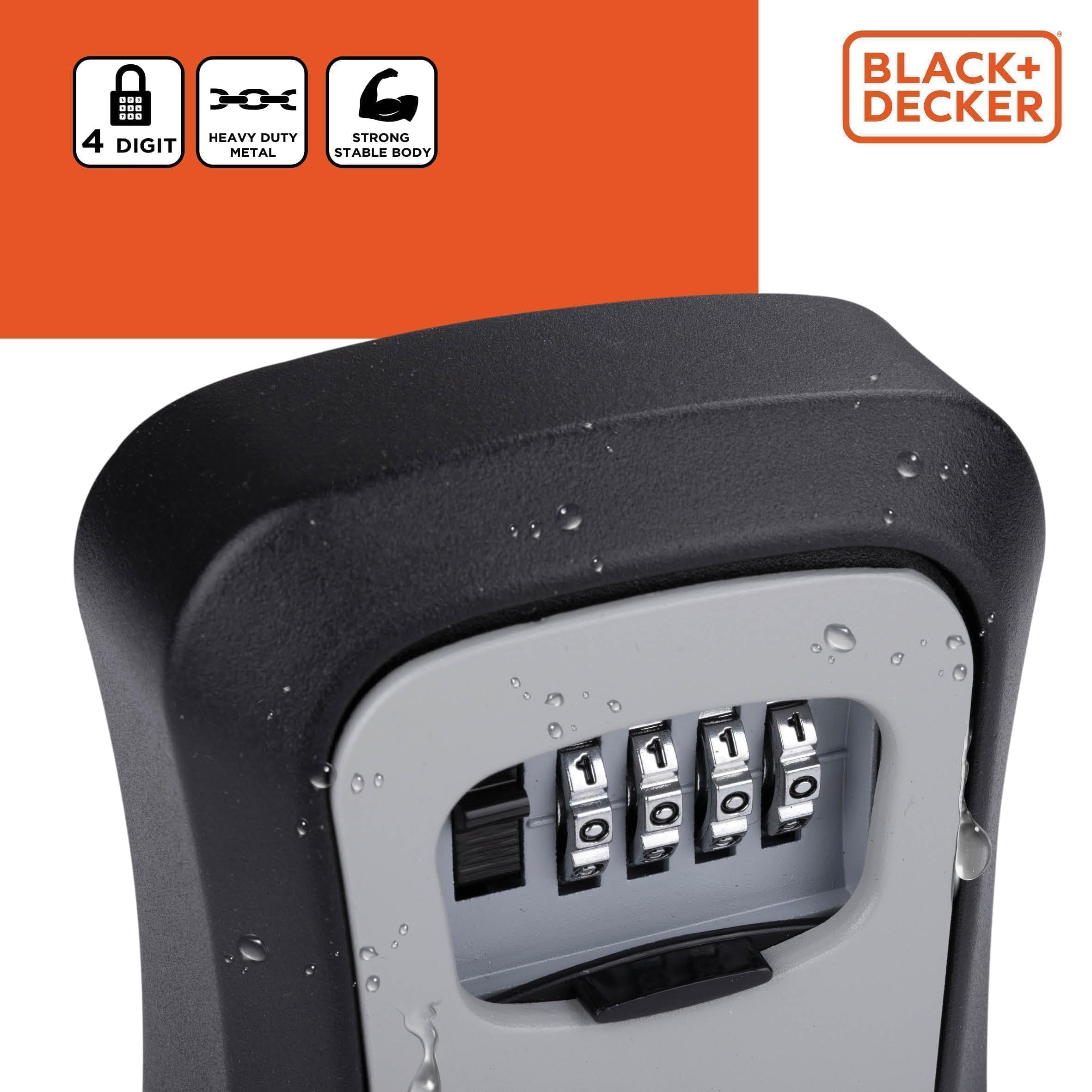 BLACK+DECKER Cassaforte con serratura a combinazione, normale