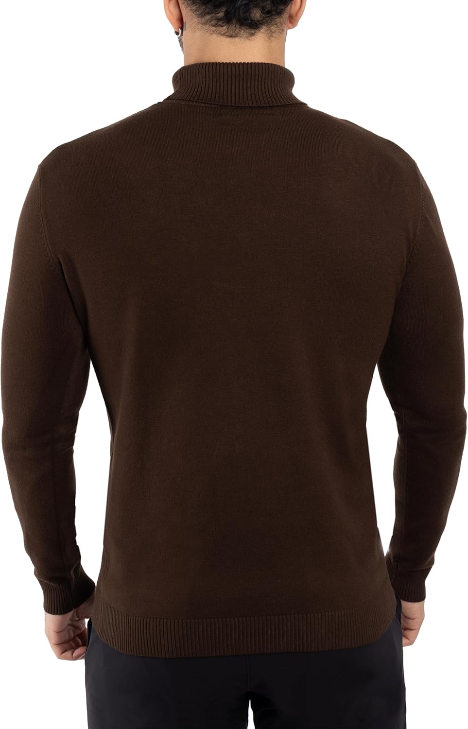 X RAY Mens Turtleneck, Soft Slim Fit Pullover Top, Basic Turtle Neck Sweater for Men - Image 2