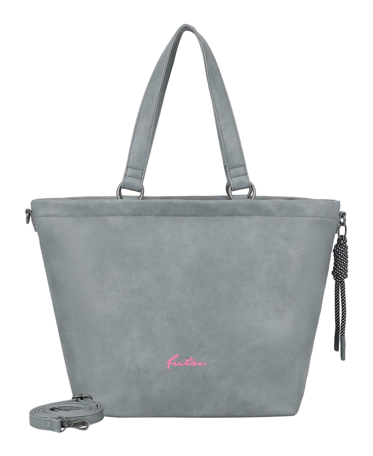 Fritzi aus Preussen Torba na ramię Lou Shopper Blue-Grey niebiesko-szara
