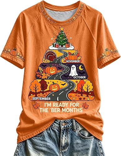 I'm Ready for the BER Months Shirt for Women Halloween Shirts