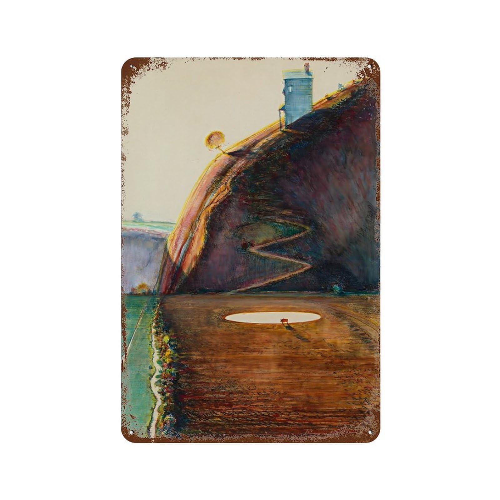 xiaoxiaoshen Wayne Thiebaud Pop (61) Wall Decor Art Metal Tin Poster Modern Home Decor Art Home Bar Shop Decorations Vintage Sign 30x20cm