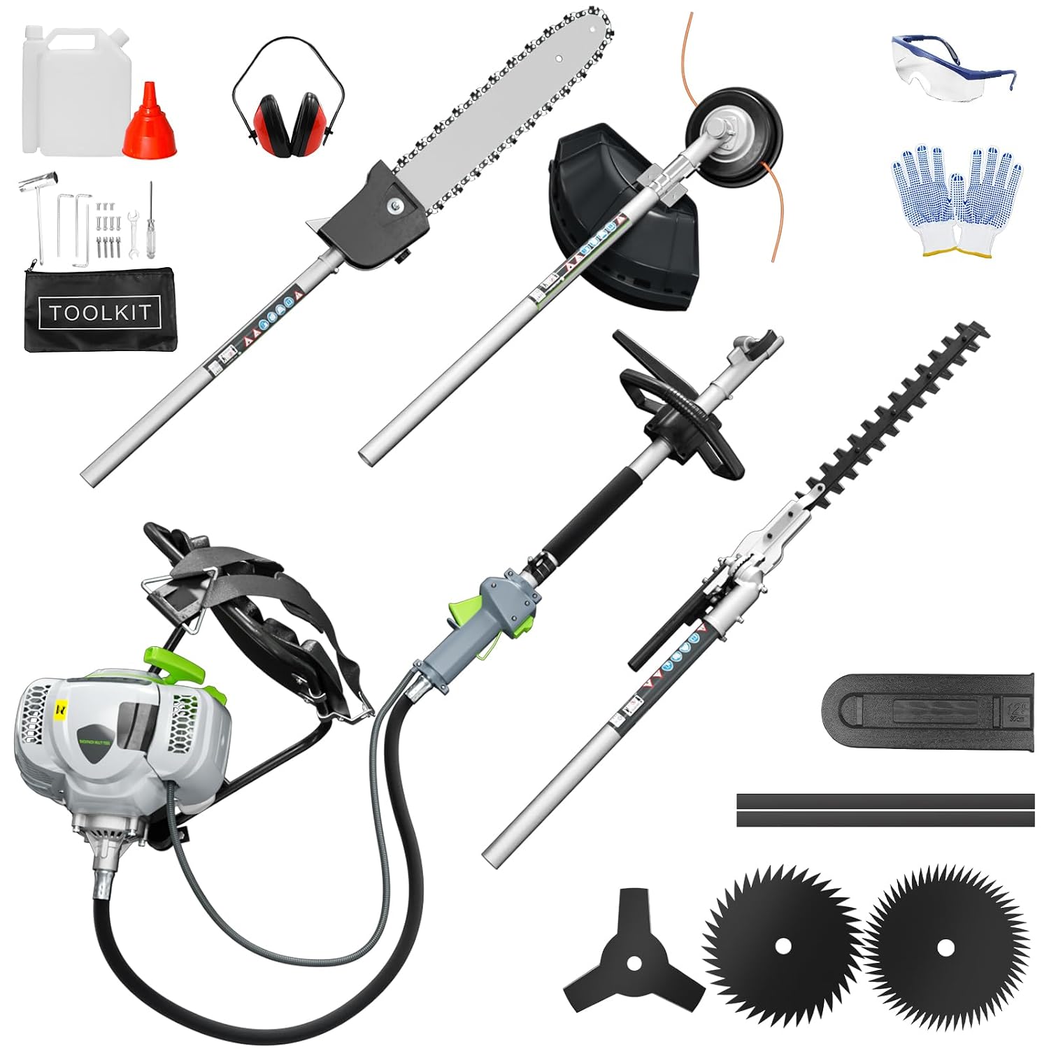 Powerful 52cc 6-in-1 Gas Backpack Weed Wacker: A Heavy-Hitting Lawn Companion Review