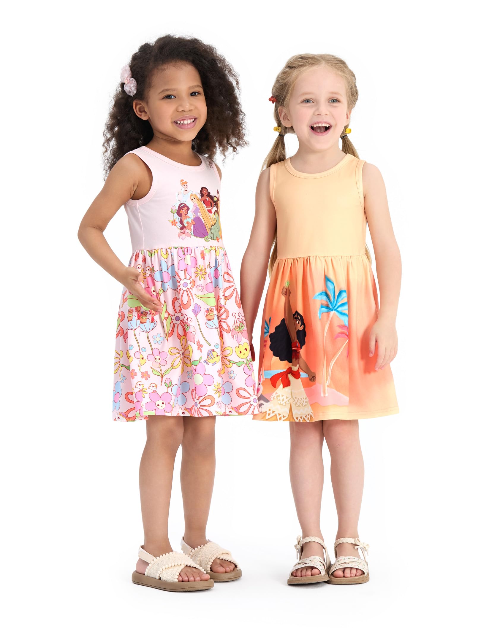 Disney Prinzessin Frozen Elsa Minnie Mouse Ärmelloses Baby Sommerkleid