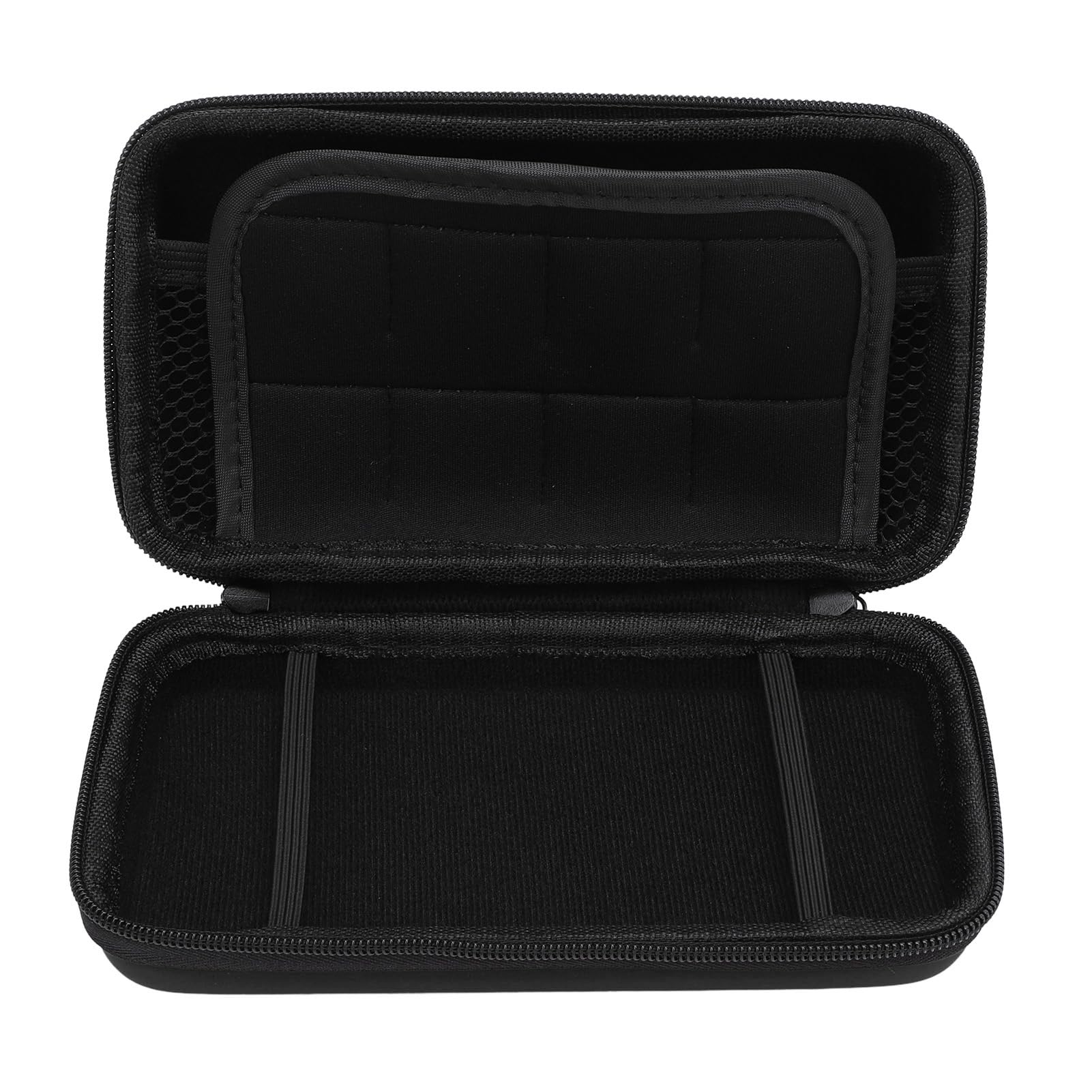 Yanmis Custodia da Trasporto Compatibile con New 2DS XL 2DS LL per New 3DS 3DS, Resistente All'acqua, Borsa da Viaggio Rigida con 8 Slot per Giochi, Custodia Protettiva per Console