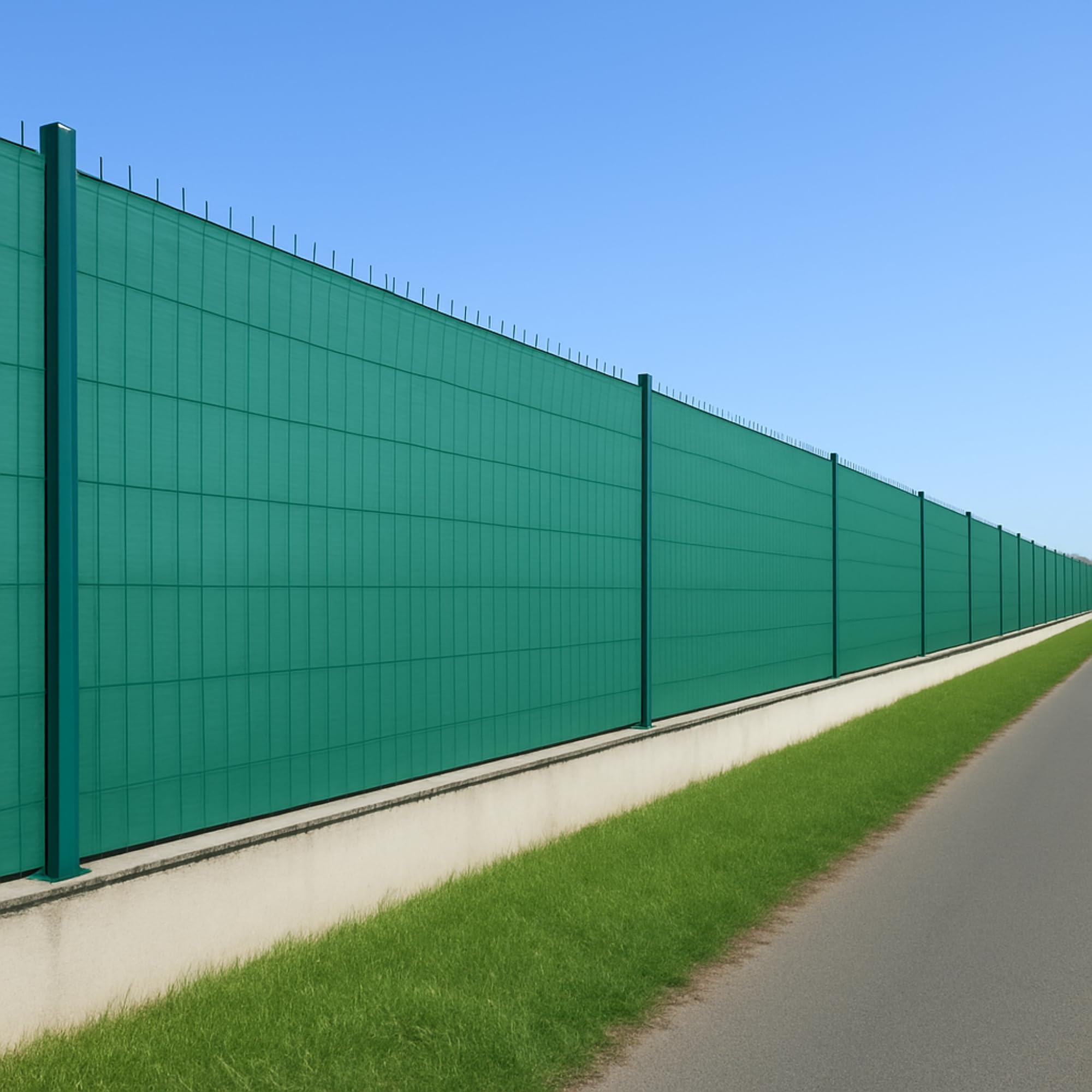 Riegolux Rete a scomparsa, verde, 1,5 x 50 m, 70 g/m², 107653