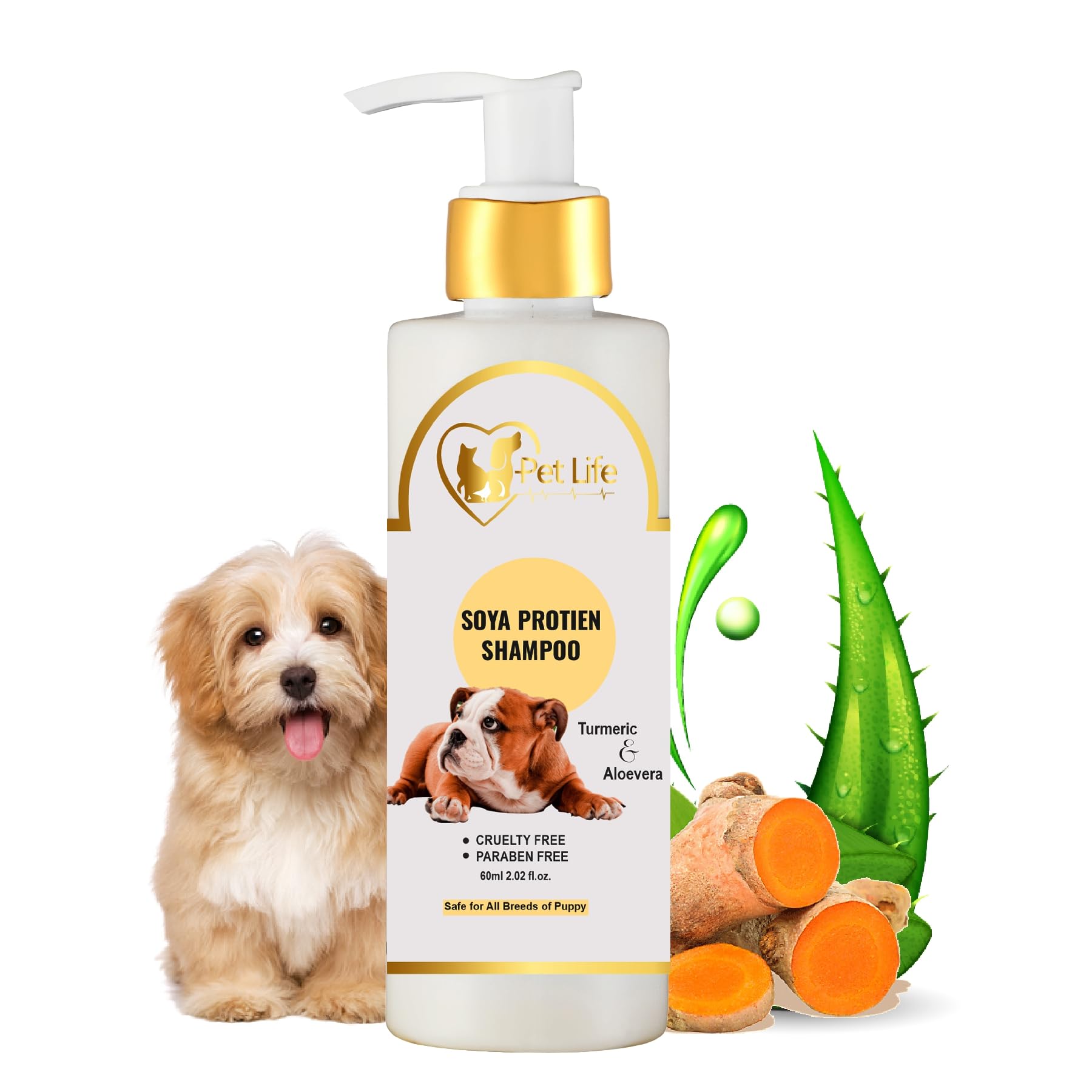 Pet Life Pure Organic Soya Protein Shampoo For Puppy Effective To Greasy Hair/Smelly Fur/Hair Shedding/Silky & Shiny Hair/Protein Rich Puppy Shampoo - Pet Friendly Formula For All Puppy Breeds –200 Ml (B09XWKPJK3) Amazon Price History, Amazon Price Tracker