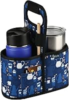 Vista 8 de Beautyflier Portabebidas con Asa para Entrega Portavasos de Café Aislado Reutilizable Portabebidas Portátil Soporte para 2 Tazas con Asa Organizador