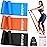 Resistance Bands for Working Out, Exercise Bands for Physical Therapy, Stretch, Recovery, Pilates, Rehab, Strength Training and Yoga Starter Set