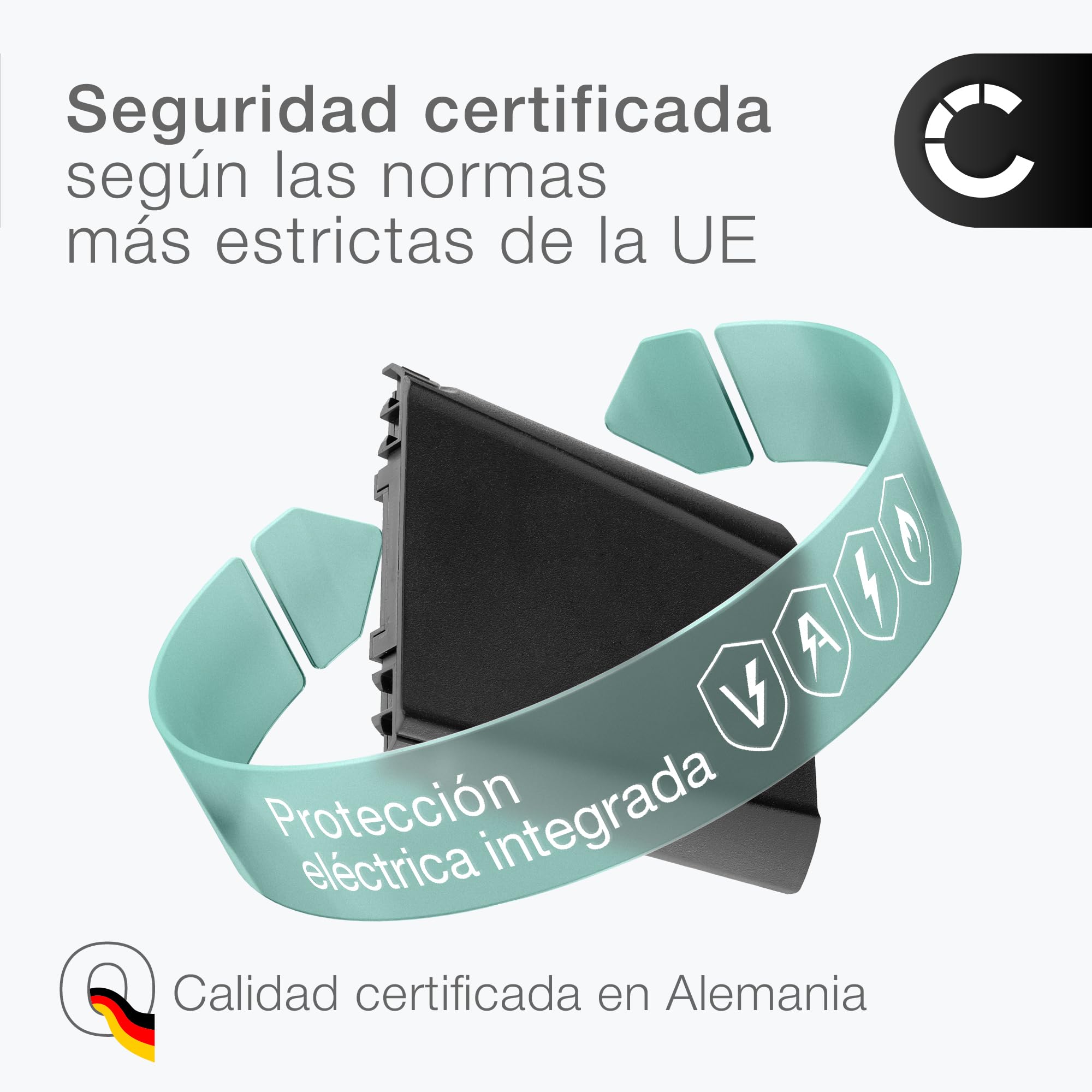 CELLONIC 1x Batería Compatible con Zebra BT-000314-01, TC57, TC56 | 1x, (4200mAh-3.7V-Ion de litio), Escáner códigos de barras Batería, para Zebra BTRY-TC51-43MA1-01, TC52, BT-000314A, TC51