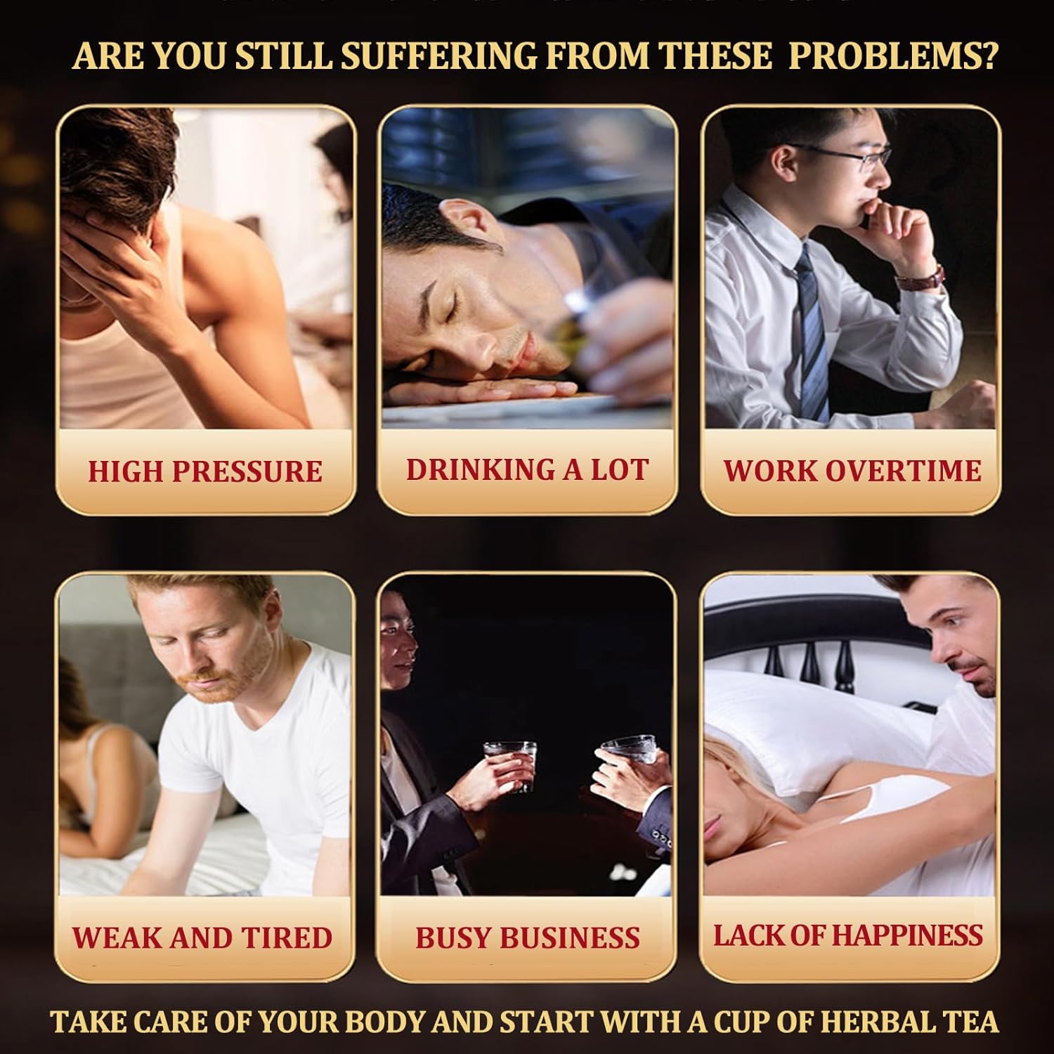 kidney Tea Formula Ginseng Six Treasure Tea, 6 Precious Ingredients Formula for Kidney Detox, Natural Ginseng Five Treasures Teabag for Women & Men, No Additives, Sugar&Caffeine (50 Pcs 2 Bags) - Image 6