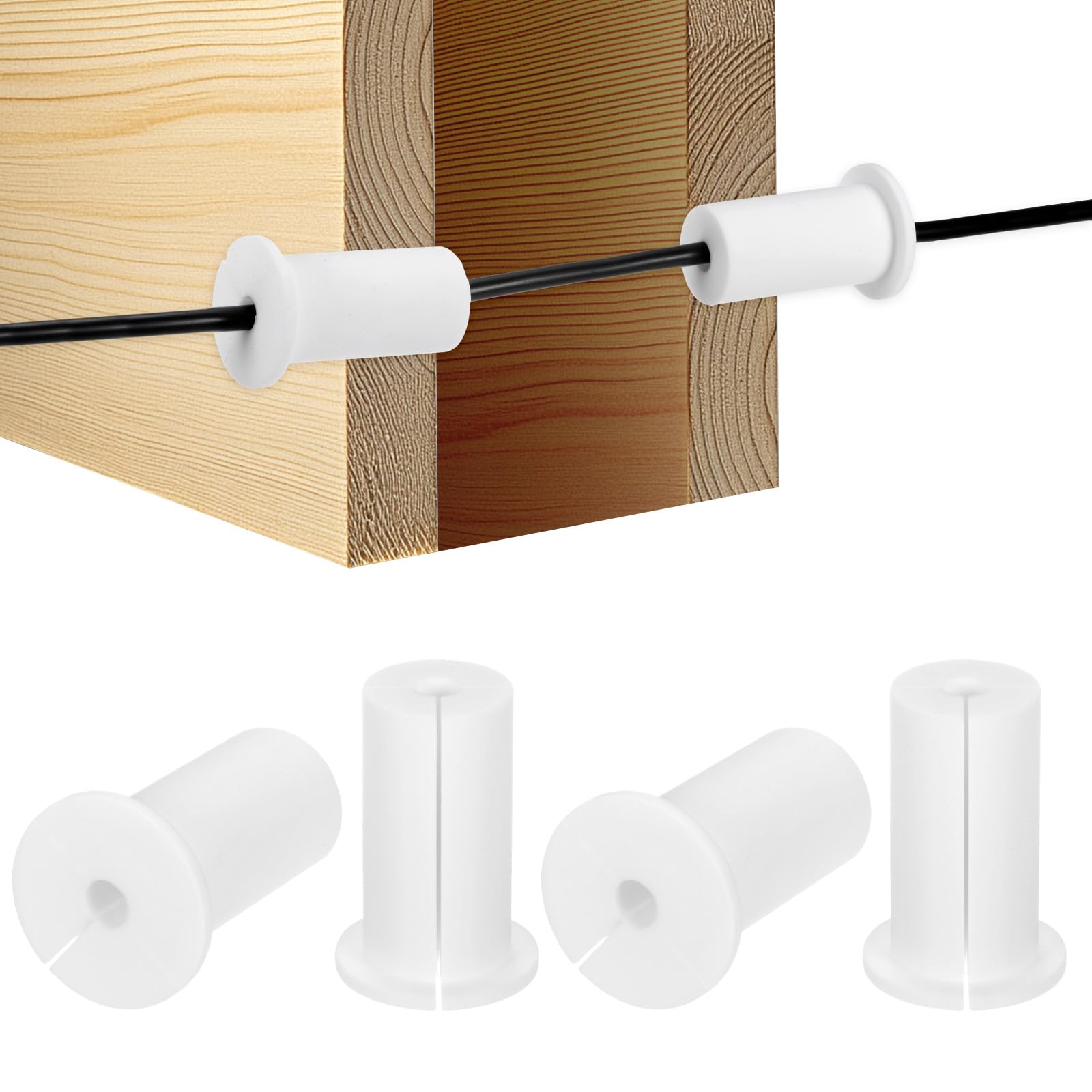 M METERXITY 4-Pack Cable Routing Kit