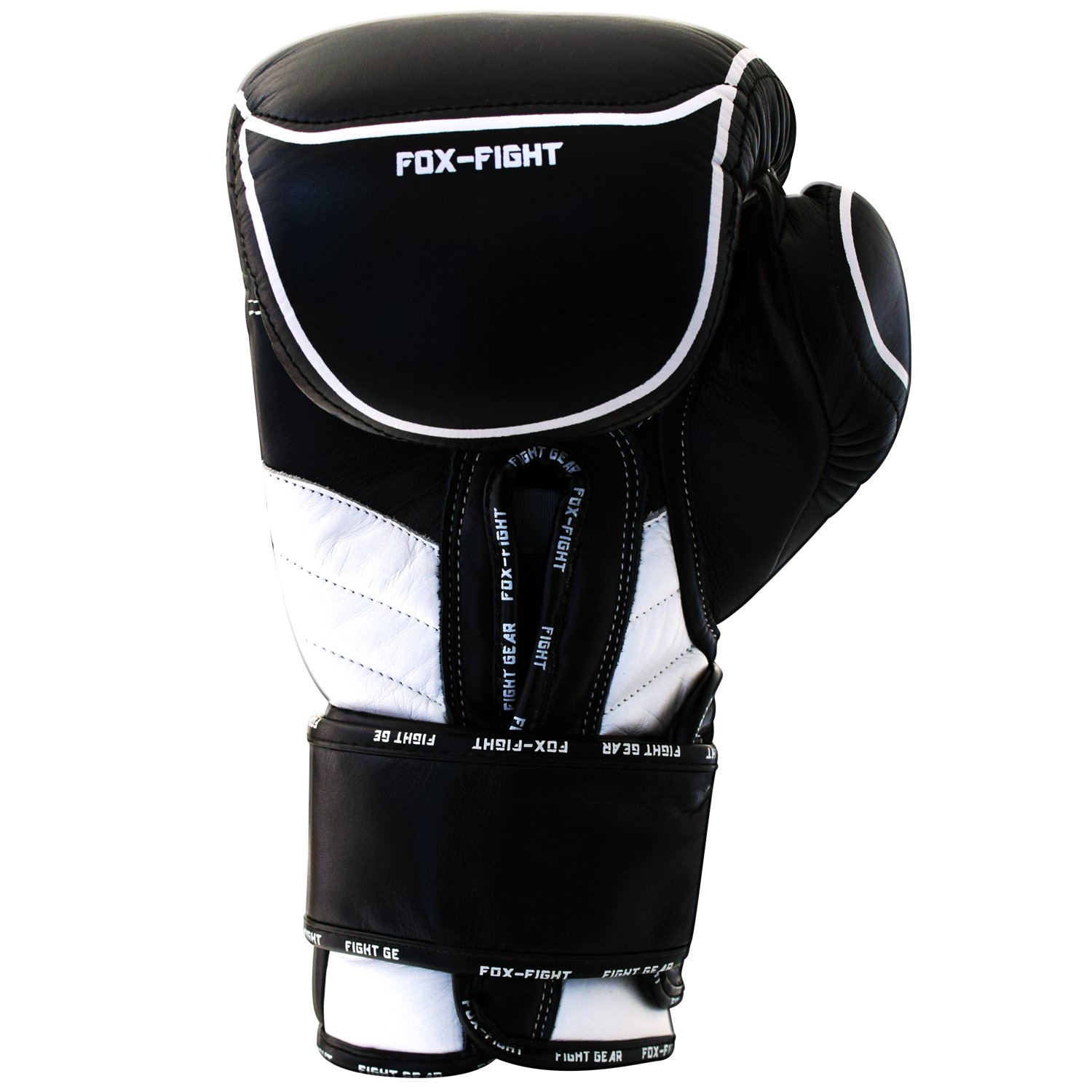 FOX-FIGHT B7 Boxhandschuhe professionelle hochwertige Premium Qualität aus echtem Leder Sandsack Training Sparring Muay Thai Kickbox Freefight Kampfsport BJJ Sandsackhandschuhe Gloves