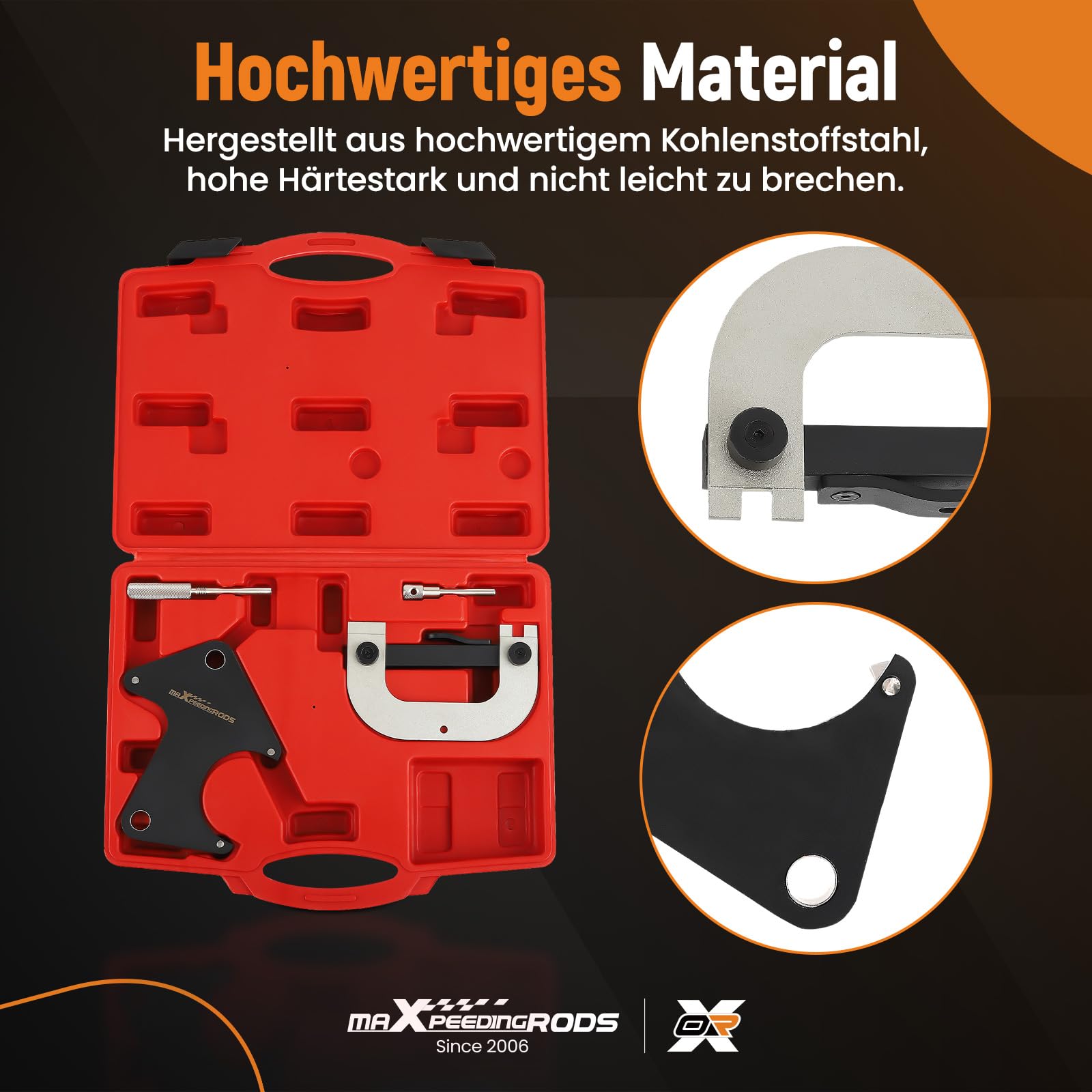 maXpeedingrods Herramienta ajuste motor para Renault 1.4 1.6 1.8 2.0 16V | Herramientas árbol levas para Laguna Clio Megane, para Espace Scenic MOT 1496 1490 1490-01 1054/861/863 1489 K4J K4M F4P F4R