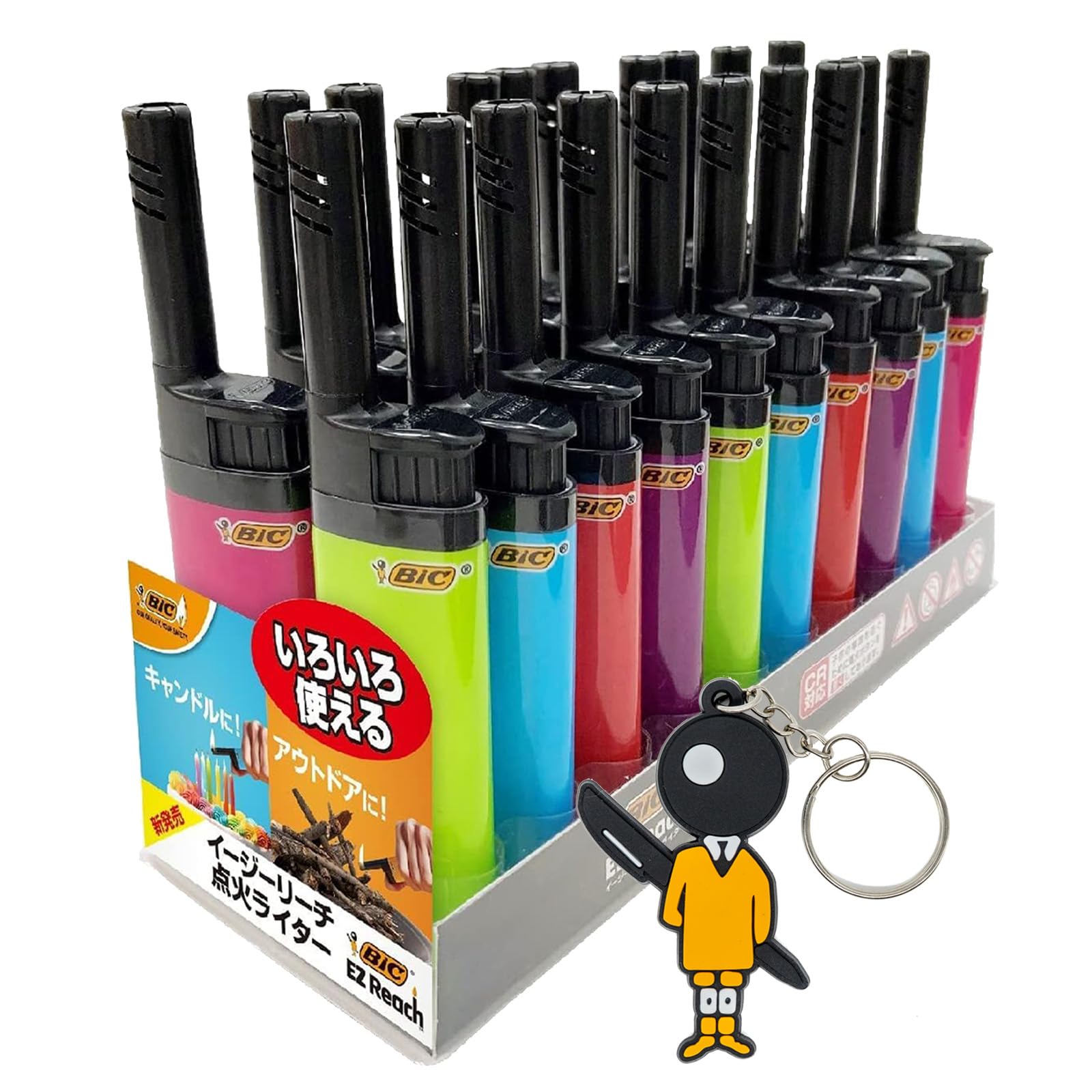 Amazon | ビック(Bic) ライター イージーリーチ 使い捨て 20本セット