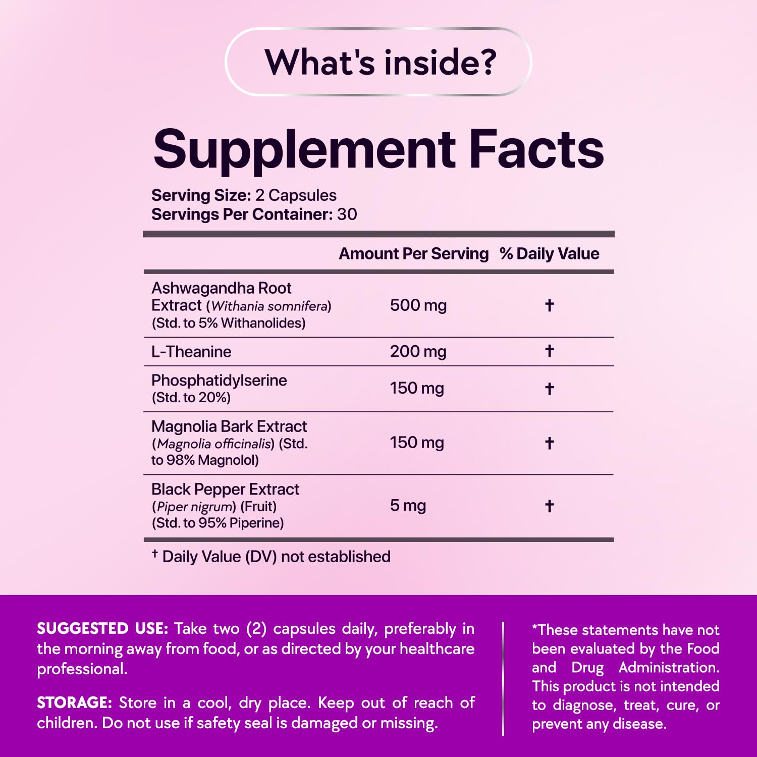 Cortisol Supplements Women & Men Cortisol Balance Manager - Adrenal Support — Amazon image 9