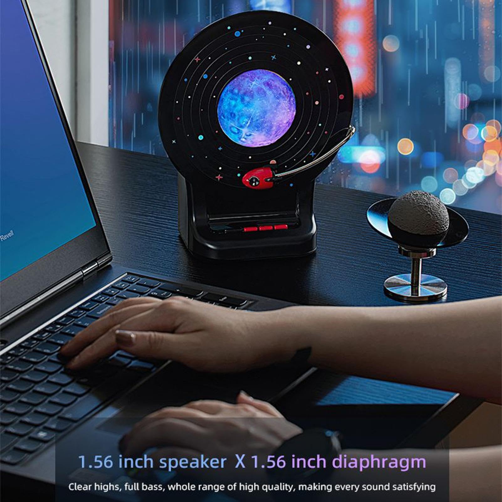 Altoparlante portatile, altoparlante wireless esterno Desktops Music Player | Bass Diaphragm, strumento di musicale leggero per , ragazzi, ragazze, amanti