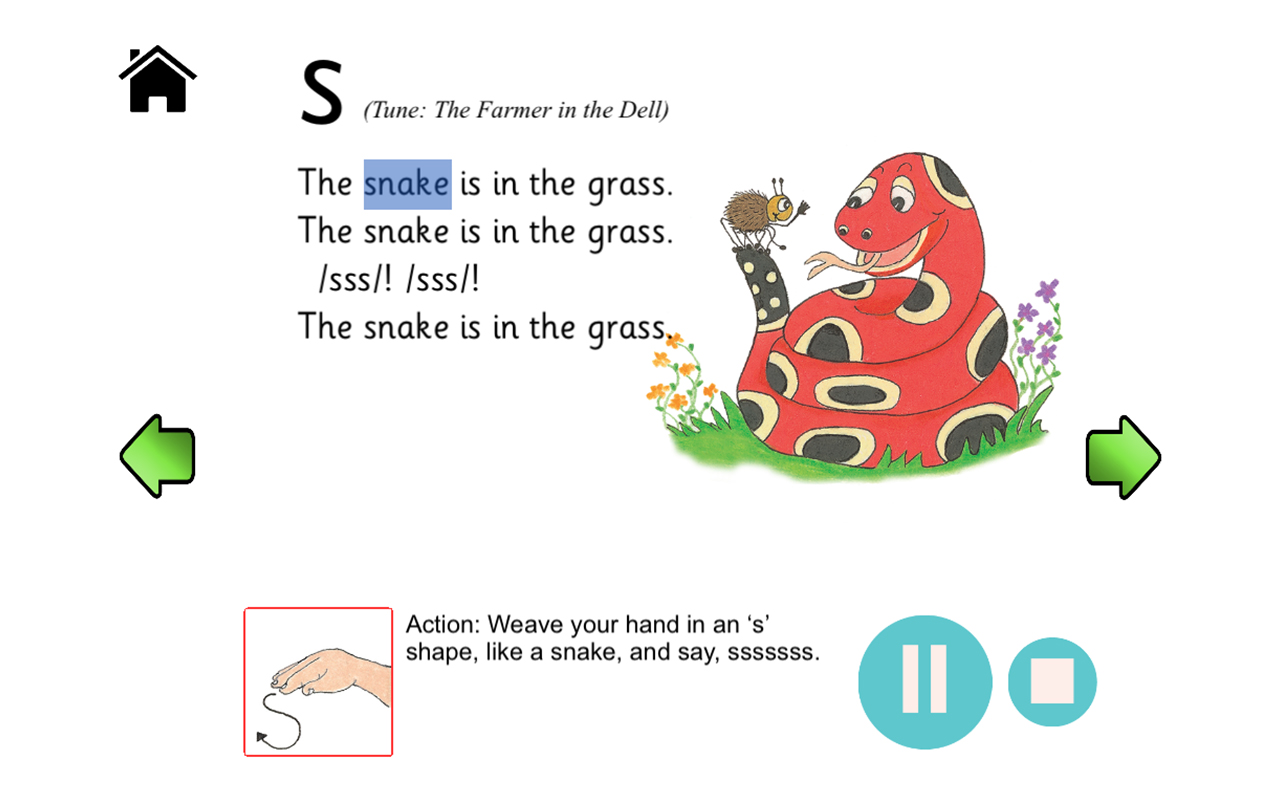 Jolly Phonics Songs - App on Amazon Appstore