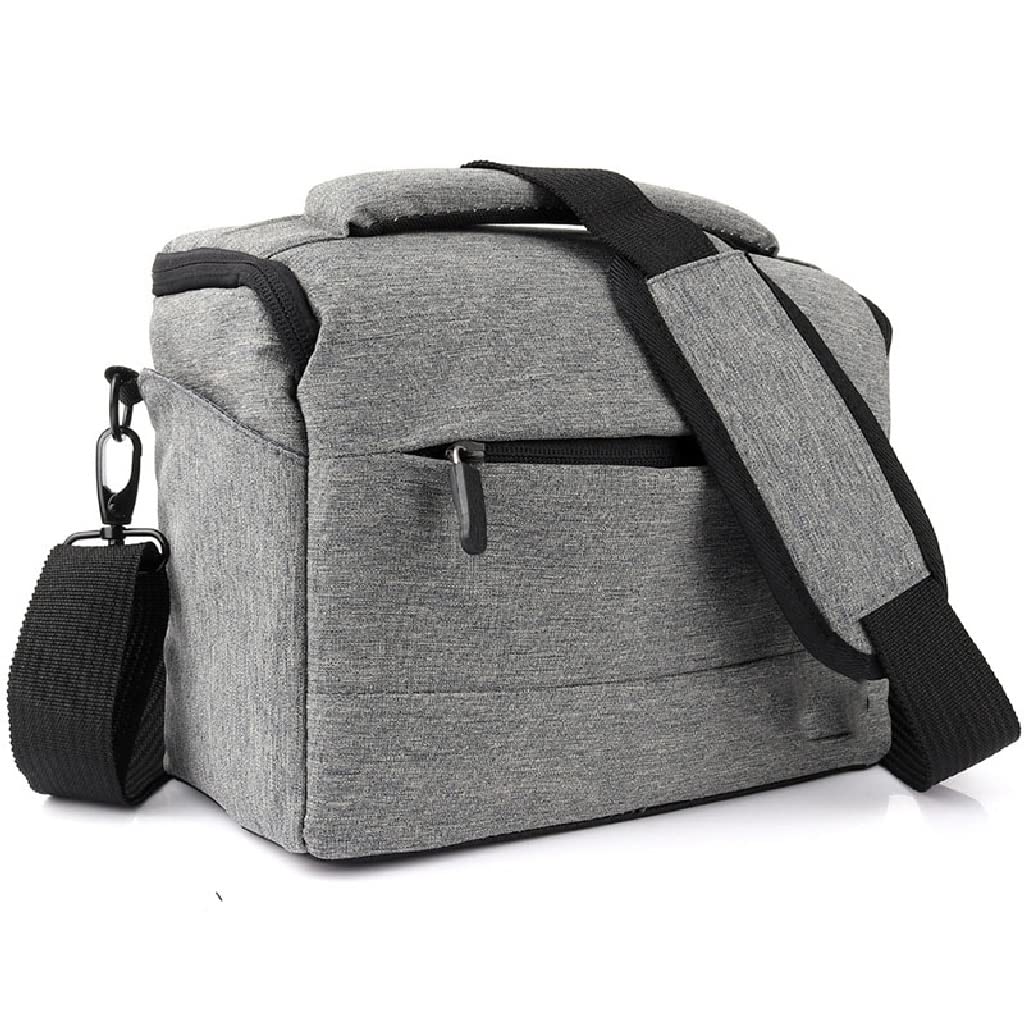 Sac pour appareil photo reflex extérieur et rangement d'objectif noir