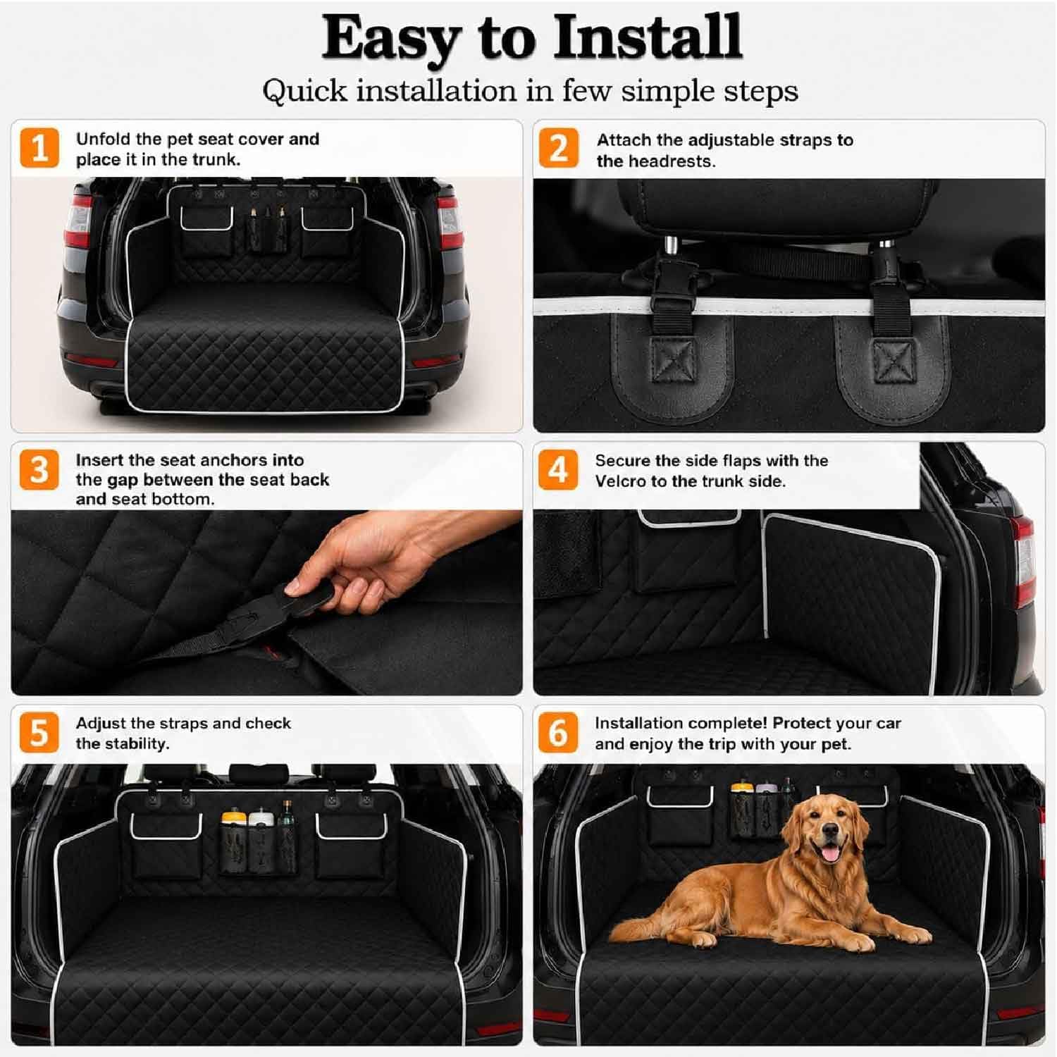 Tapis Protection Coffre Chien pour Pilot 2003-Present