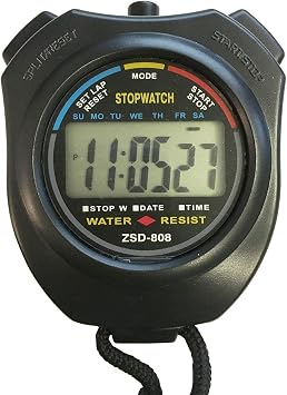 ZSD 808 Stopwatch, Black